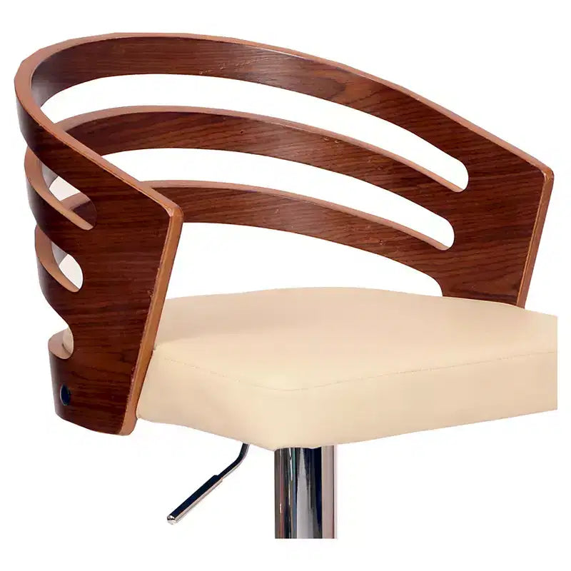 Tabouret de bar pivotant réglable Adele Mid-Century Modern - Armen Living