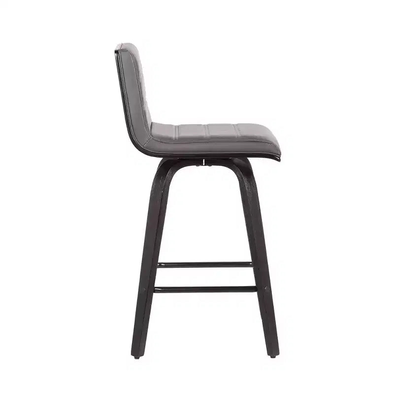 Tabouret de bar à hauteur de comptoir 26 Vienne en similicuir - Armen Living