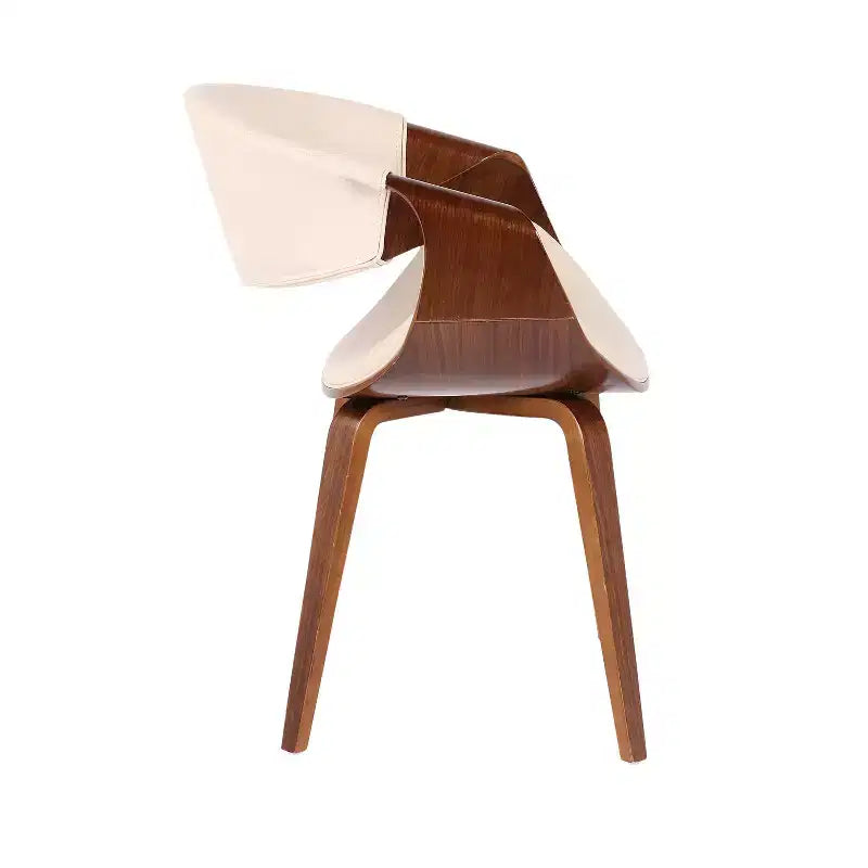 Chaise d'appoint de salle à manger moderne du milieu du siècle Symphony - LumiSource