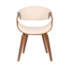 Chaise d'appoint de salle à manger moderne du milieu du siècle Symphony - LumiSource