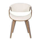 Chaise d'appoint de salle à manger moderne du milieu du siècle Symphony - LumiSource
