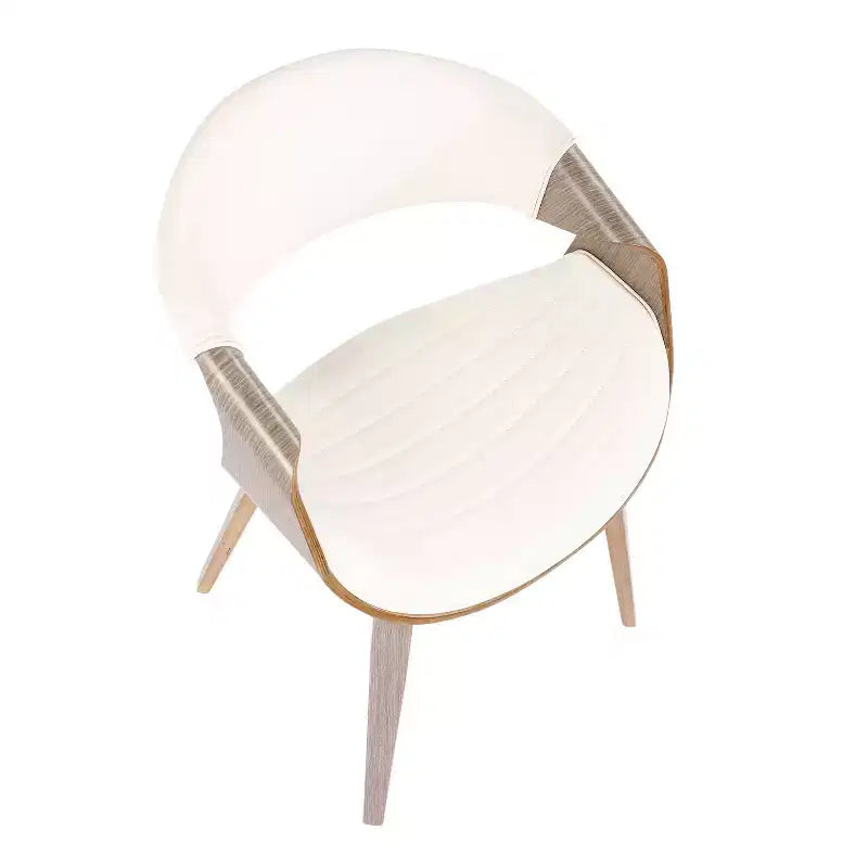 Chaise d'appoint de salle à manger moderne du milieu du siècle Symphony - LumiSource