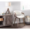 Symphony Mid-Century Modern Dining Accent Chair - LumiSource
