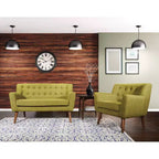 Chaise Mill Lane avec pieds couleur café - OSP Home Furnishings