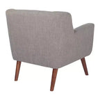 Chaise Mill Lane avec pieds couleur café - OSP Home Furnishings