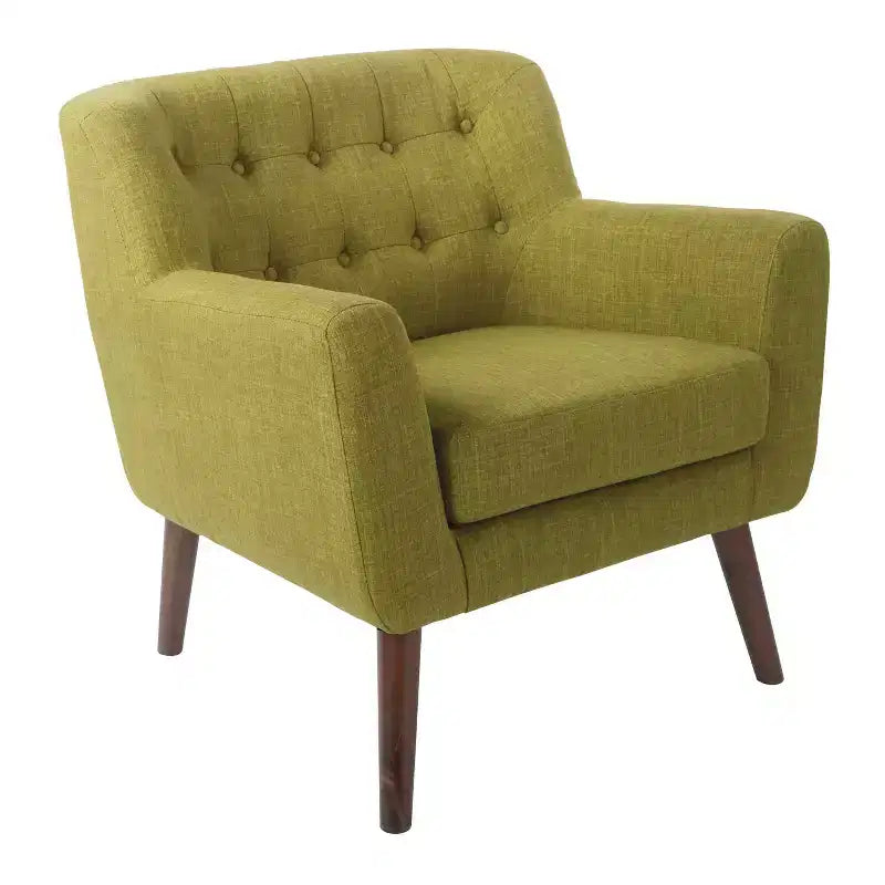 Chaise Mill Lane avec pieds couleur café - OSP Home Furnishings