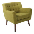 Chaise Mill Lane avec pieds couleur café - OSP Home Furnishings