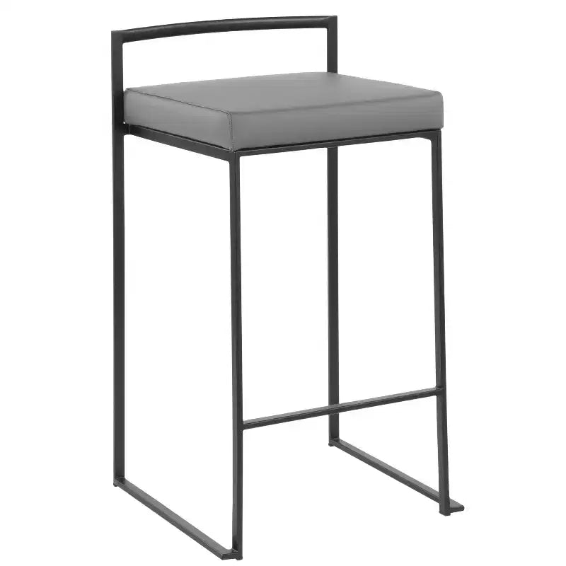 Lot de 2 tabourets de bar contemporains Fuji à hauteur de comptoir 26 po - LumiSource