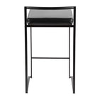 Lot de 2 tabourets de bar contemporains Fuji à hauteur de comptoir 26 po - LumiSource