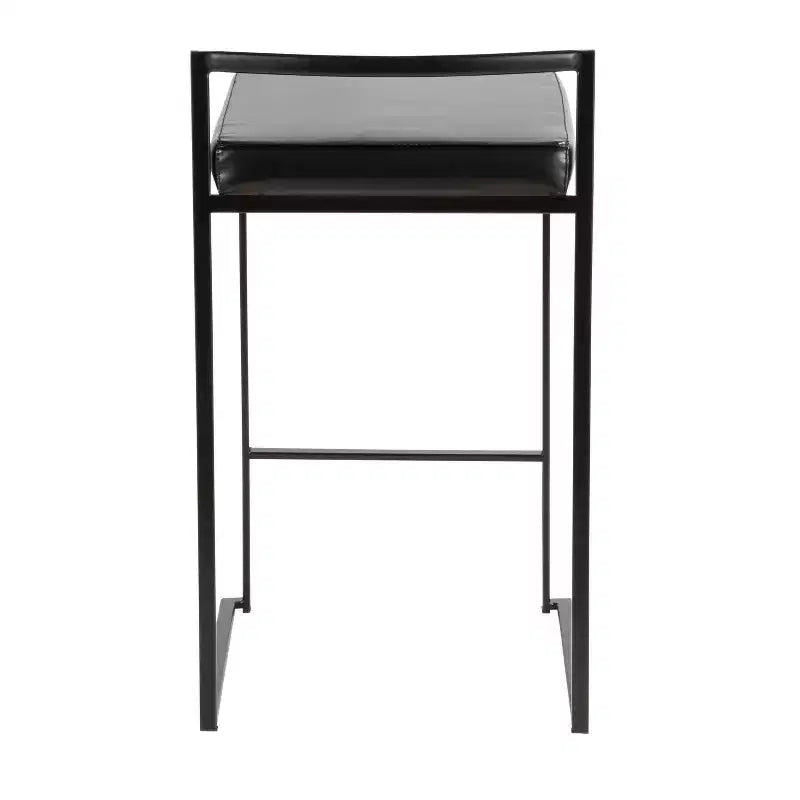 Lot de 2 tabourets de bar contemporains Fuji à hauteur de comptoir 26 po - LumiSource