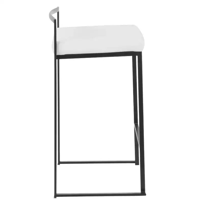 Lot de 2 tabourets de bar contemporains Fuji à hauteur de comptoir 26 po - LumiSource