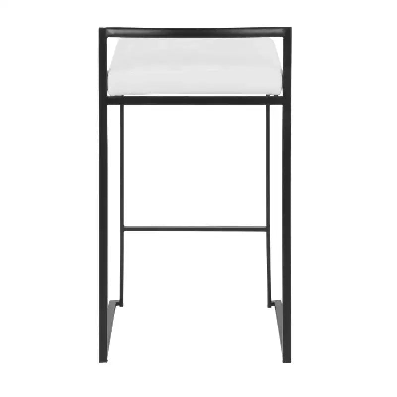 Lot de 2 tabourets de bar contemporains Fuji à hauteur de comptoir 26 po - LumiSource