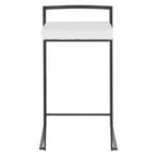 Lot de 2 tabourets de bar contemporains Fuji à hauteur de comptoir 26 po - LumiSource