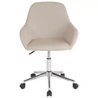 Chaise de bureau mi-hauteur Flash Furniture Cortana pour la maison et le bureau