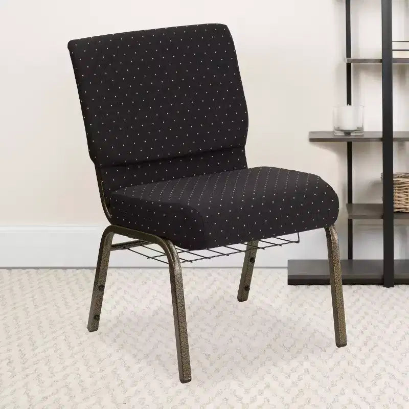 Chaise d'église HERCULES Series 53 cm (21'') avec porte-livre Flash Furniture