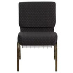 Chaise d'église HERCULES Series 53 cm (21'') avec porte-livre Flash Furniture