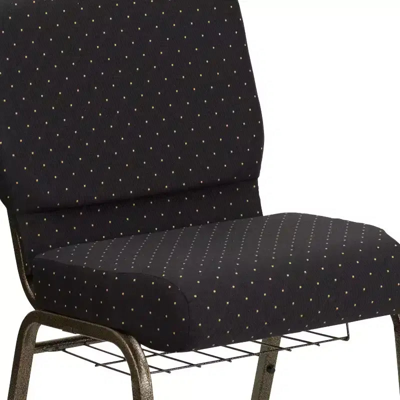Chaise d'église HERCULES Series 53 cm (21'') avec porte-livre Flash Furniture