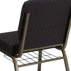 Chaise d'église HERCULES Series 53 cm (21'') avec porte-livre Flash Furniture