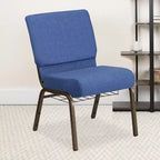 Chaise d'église HERCULES Series 53 cm (21'') avec porte-livre Flash Furniture