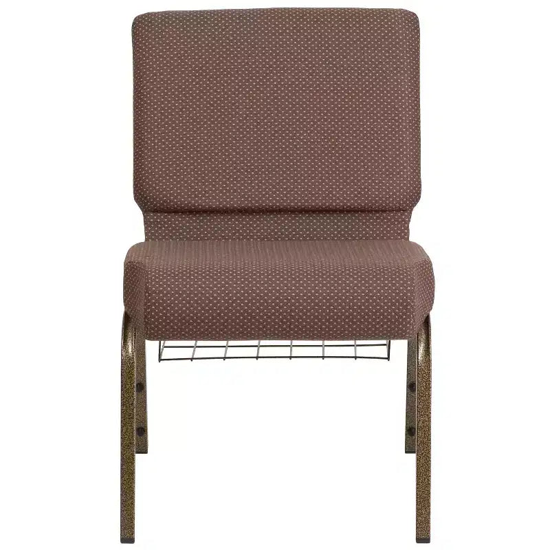 Chaise d'église HERCULES Series 53 cm (21'') avec porte-livre Flash Furniture