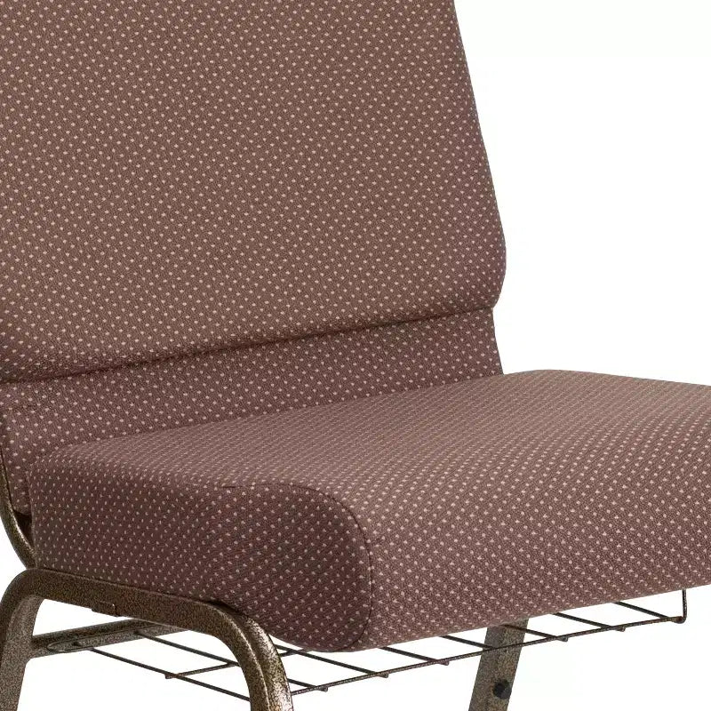 Chaise d'église HERCULES Series 53 cm (21'') avec porte-livre Flash Furniture