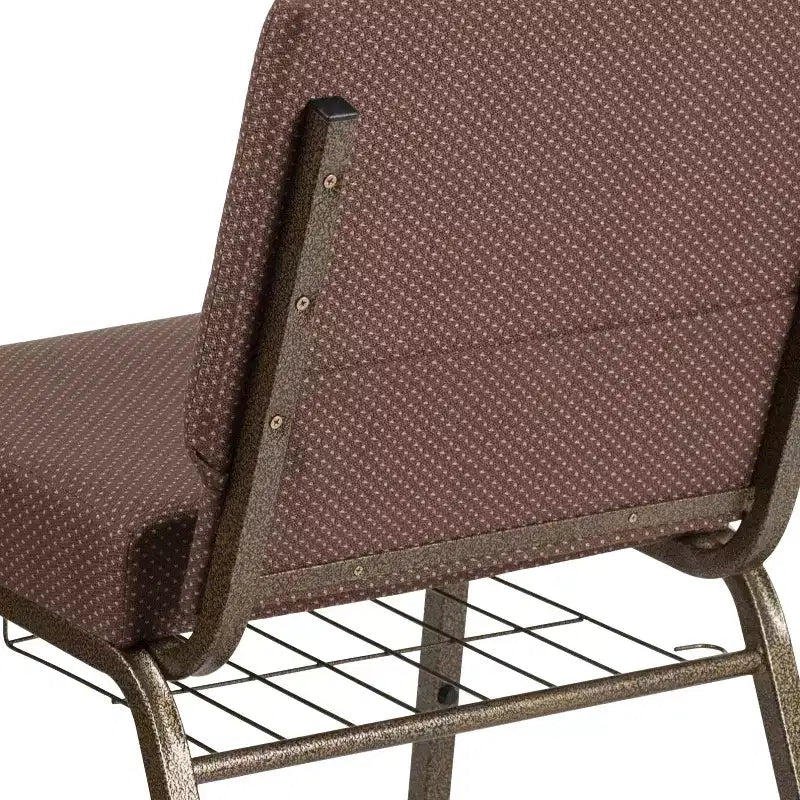 Chaise d'église HERCULES Series 53 cm (21'') avec porte-livre Flash Furniture