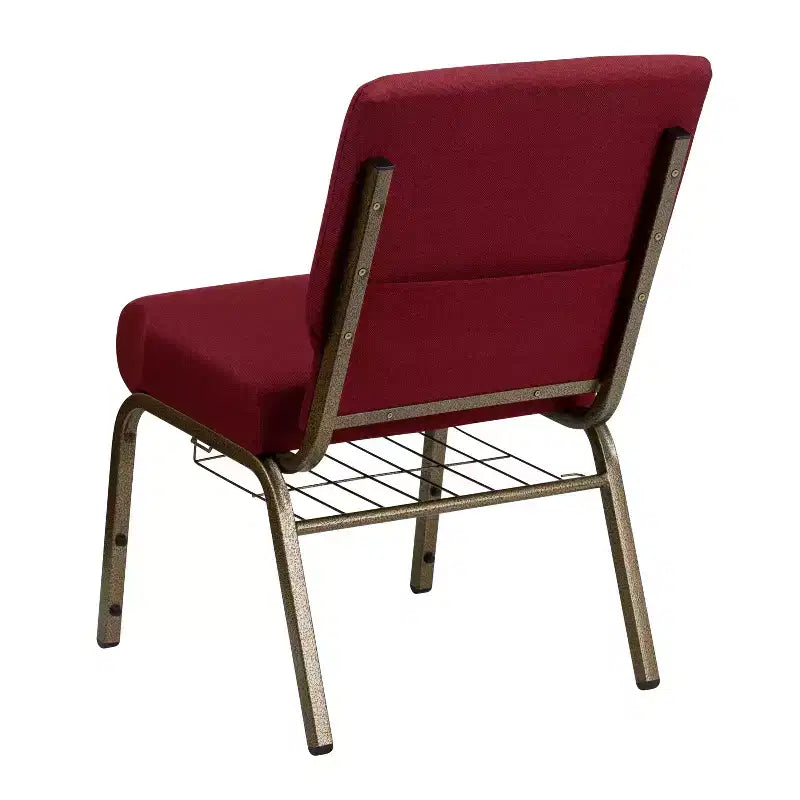 Chaise d'église HERCULES Series 53 cm (21'') avec porte-livre Flash Furniture