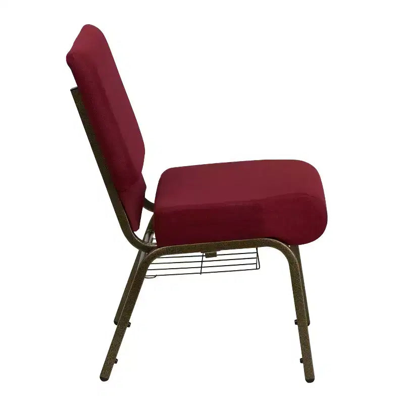 Chaise d'église HERCULES Series 53 cm (21'') avec porte-livre Flash Furniture