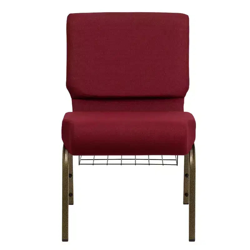 Chaise d'église HERCULES Series 53 cm (21'') avec porte-livre Flash Furniture