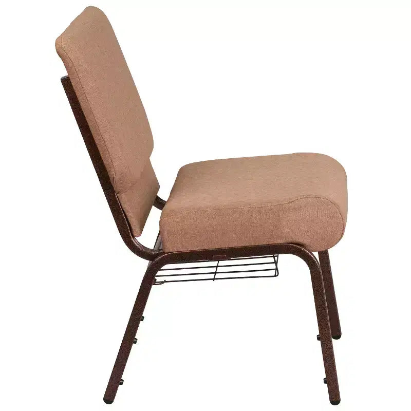Chaise d'église HERCULES Series 53 cm (21'') avec porte-livre Flash Furniture
