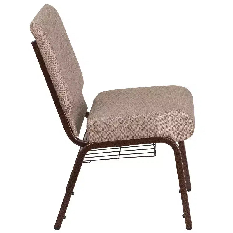 Chaise d'église HERCULES Series 53 cm (21'') avec porte-livre Flash Furniture