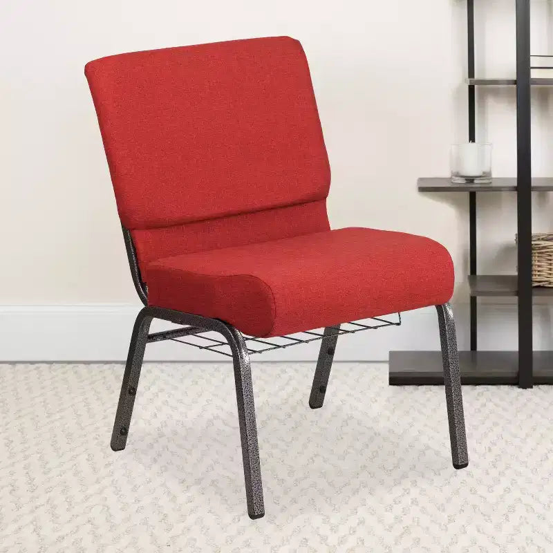 Chaise d'église HERCULES Series 53 cm (21'') avec porte-livre Flash Furniture