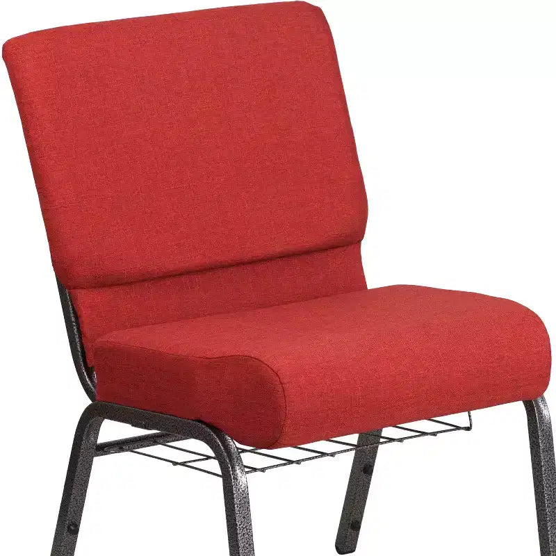 Chaise d'église HERCULES Series 53 cm (21'') avec porte-livre Flash Furniture