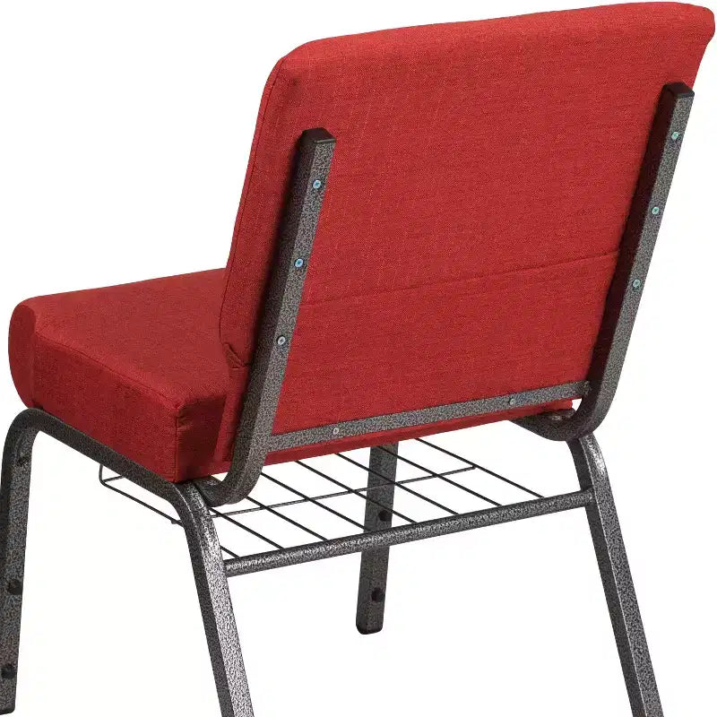 Chaise d'église HERCULES Series 53 cm (21'') avec porte-livre Flash Furniture