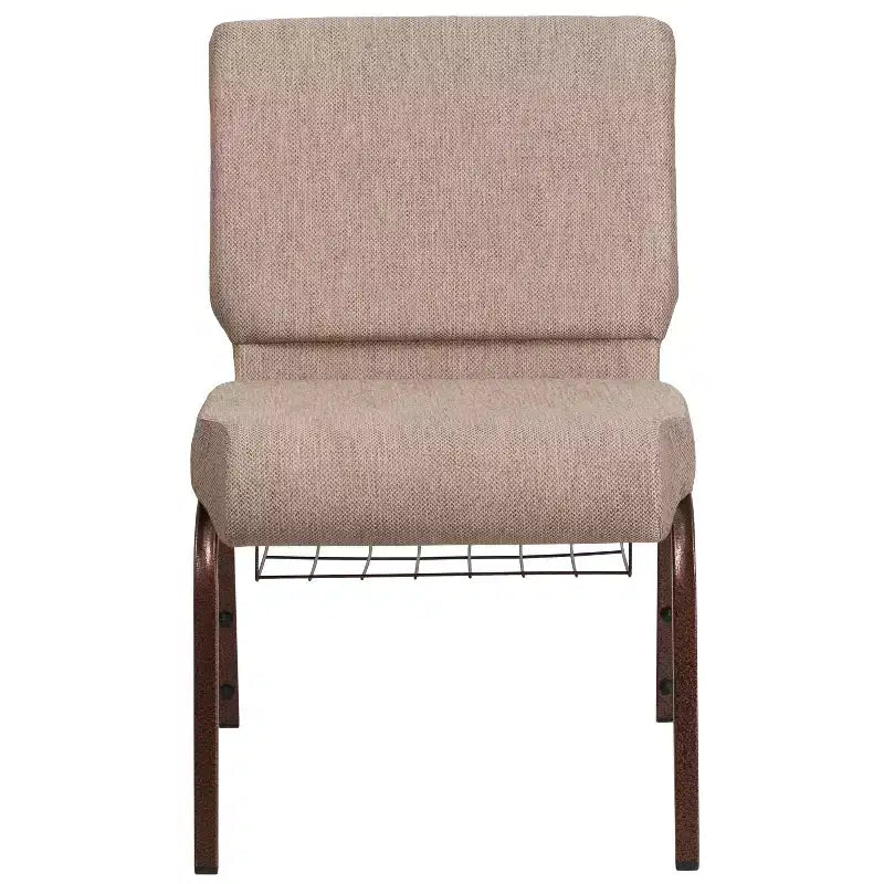 Chaise d'église HERCULES Series 53 cm (21'') avec porte-livre Flash Furniture