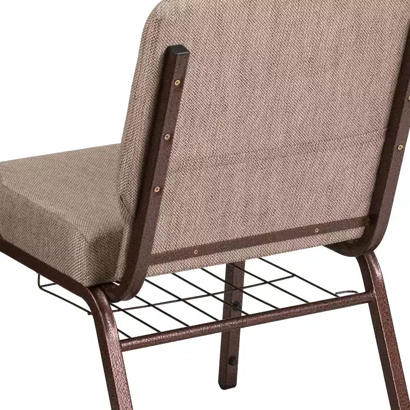 Chaise d'église HERCULES Series 53 cm (21'') avec porte-livre Flash Furniture