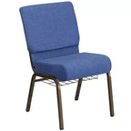 Chaise d'église HERCULES Series 53 cm (21'') avec porte-livre Flash Furniture