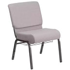 Chaise d'église HERCULES Series 53 cm (21'') avec porte-livre Flash Furniture