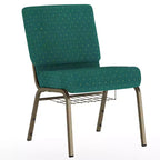 Chaise d'église HERCULES Series 53 cm (21'') avec porte-livre Flash Furniture