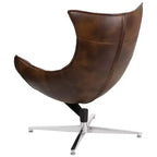 Fauteuil Cocon Pivotant de Bureau à Domicile Flash Furniture - Fauteuil d'Appoint de Salon