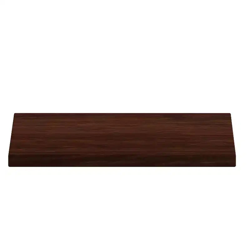 Dessus de table en résine haute brillance Emma et Oliver 36 po carré avec rebord épais de 2 po