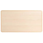 Table d'activités rectangulaire en plastique Emma et Oliver de 23,625"L x 47,25"P, réglable en hauteur