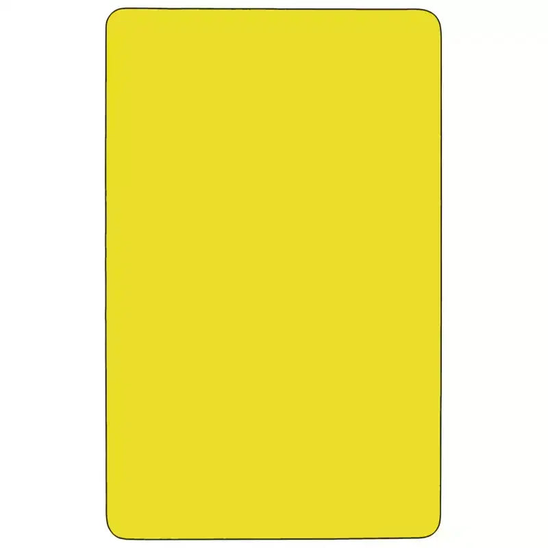 Table d'activités de maternelle rectangulaire Emma et Oliver Mobile 24x60 en stratifié HP