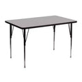 Table d'activités réglable rectangulaire Emma et Oliver 30x48 en stratifié