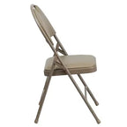 Chaise pliante rembourrée Emma et Oliver, lot de 2, facile à transporter, pour la maison et le bureau, pour fêtes et événements