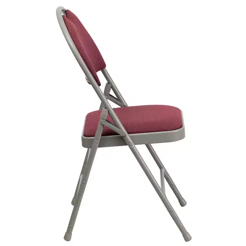 Chaise pliante rembourrée Emma et Oliver, lot de 2, facile à transporter, pour la maison et le bureau, pour fêtes et événements