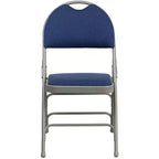 Chaise pliante rembourrée Emma et Oliver, lot de 2, facile à transporter, pour la maison et le bureau, pour fêtes et événements