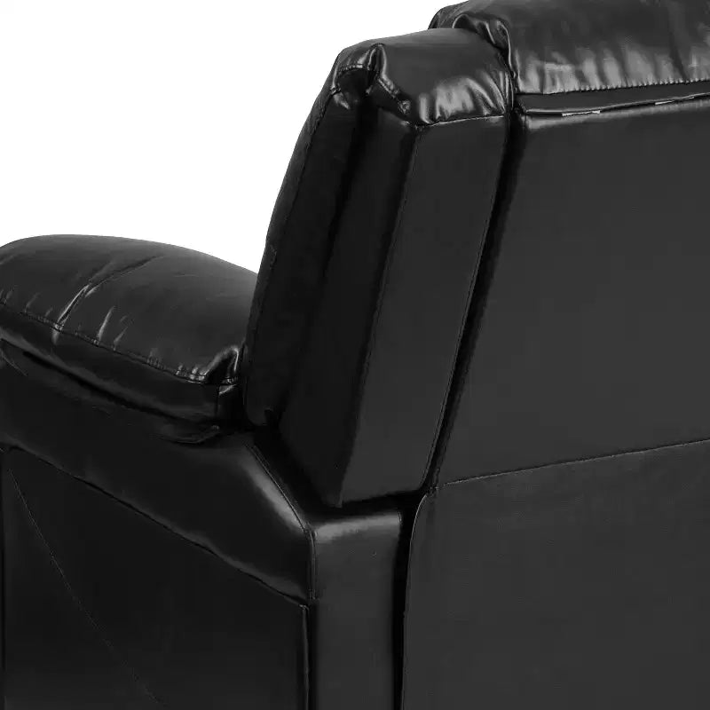 Fauteuil inclinable Emma et Oliver avec dossier rembourré et accoudoirs rembourrés