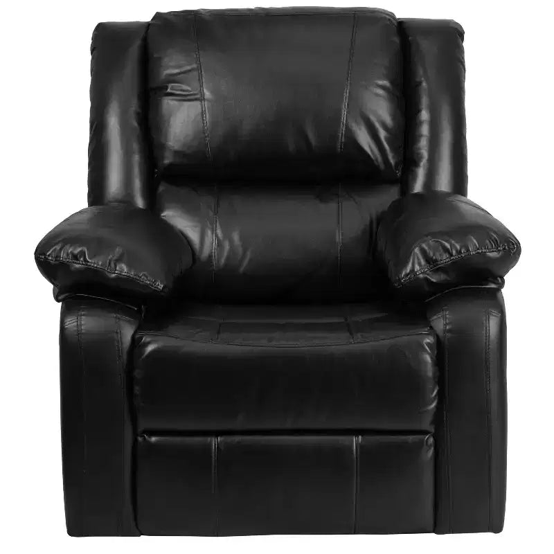 Fauteuil inclinable Emma et Oliver avec dossier rembourré et accoudoirs rembourrés