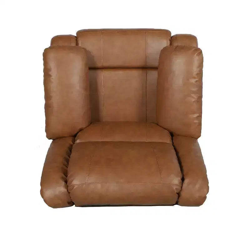Fauteuil inclinable Emma et Oliver avec dossier rembourré et accoudoirs rembourrés
